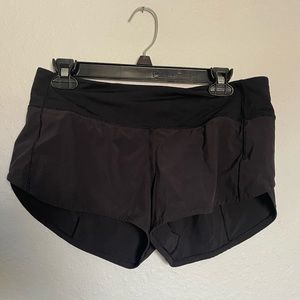Lululemon Speed Up Low Rise Lined Short size 6